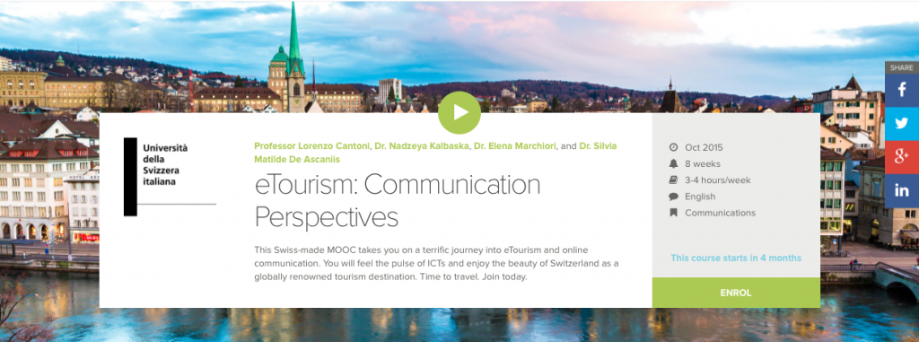 eTourism: Communication Perspectives