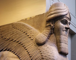 In the British Museum